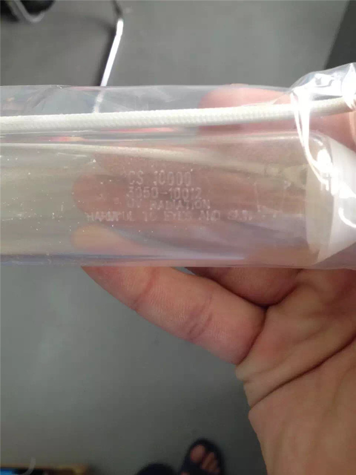 CS10000金属卤素灯的管材细节